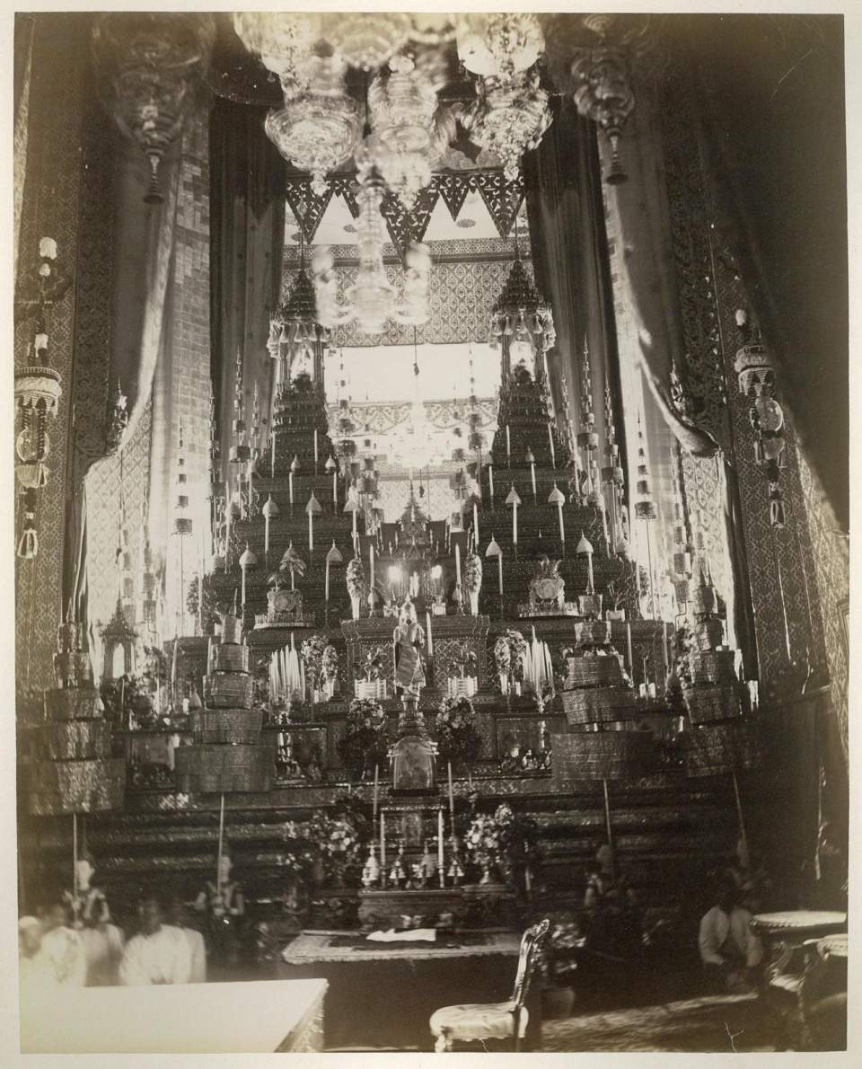 Fotografie Heiligtum Wat Phra Kaeo, Bangkok