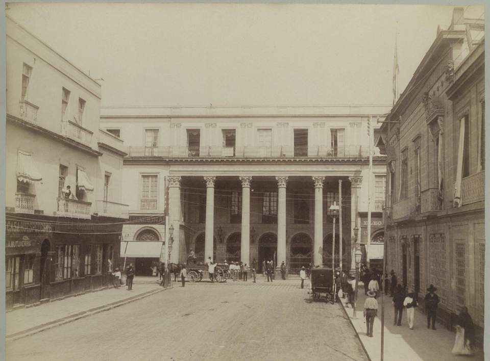 Fotografie Teatro Nacional, Mexiko Stadt