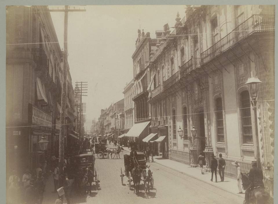 Fotografie Banco Nacional, Mexiko Stadt
