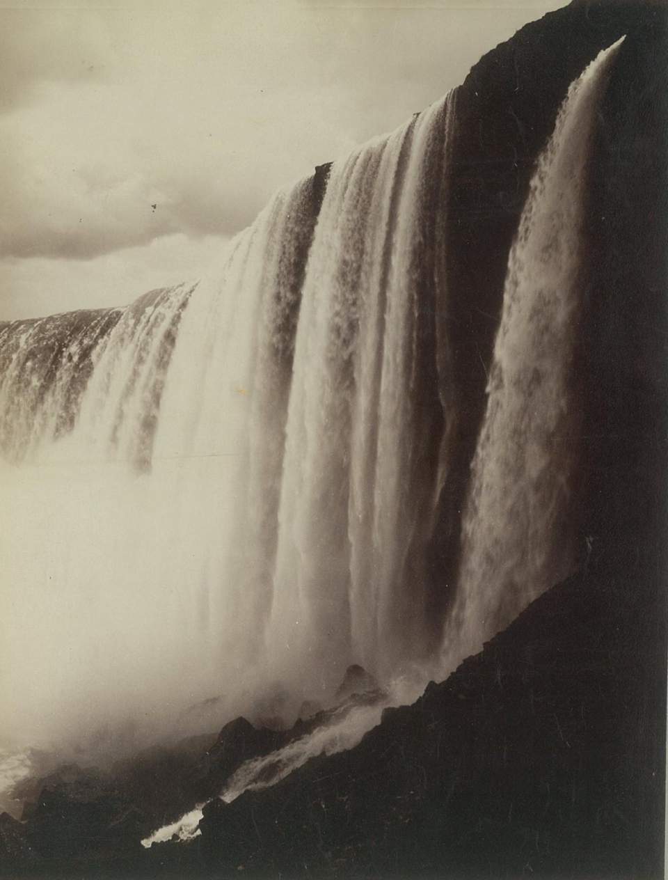 Fotografie, Nahaufnahme Wasserfall Niagara