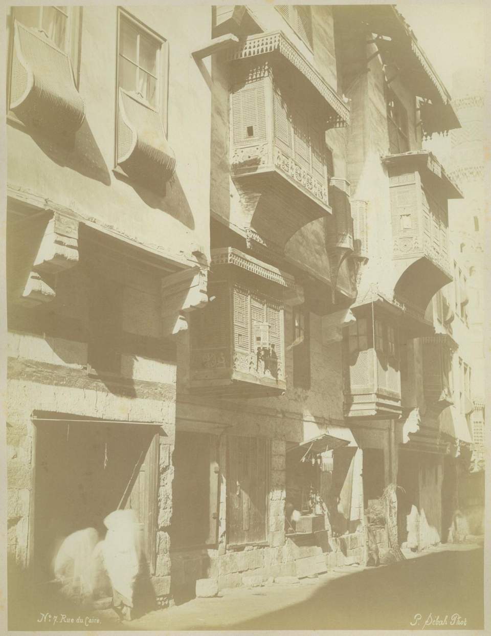 Fotografie, Rue du Caire, Kairo, Ägypten