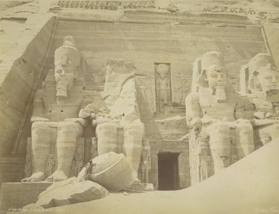 Fotografie, Tempel von Abu Simbel, Ägypten