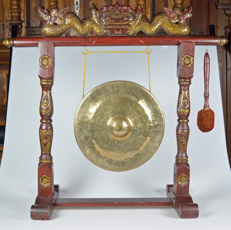 Gong mit Ständerrahmen, Java, um 1980