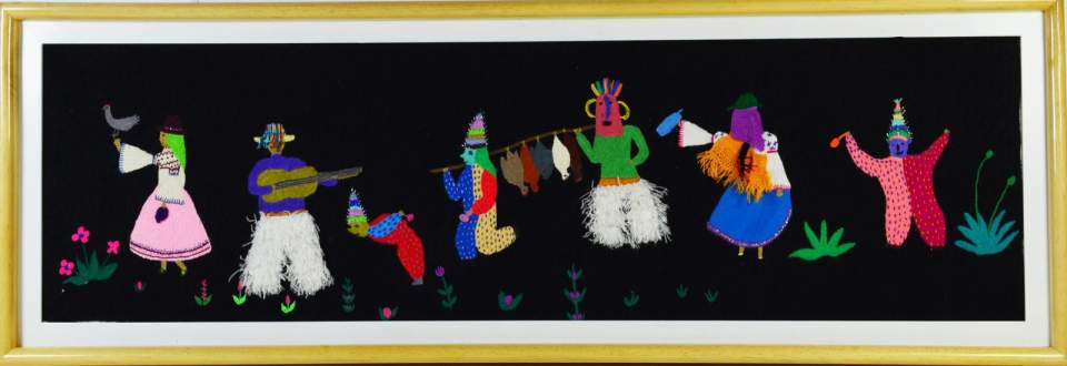 Stickbild "Alegoría de la fiesta de San Juan"