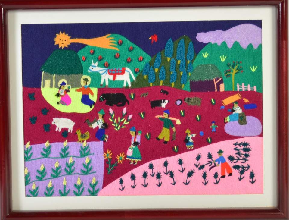 Stickbild "Navidad campesina"