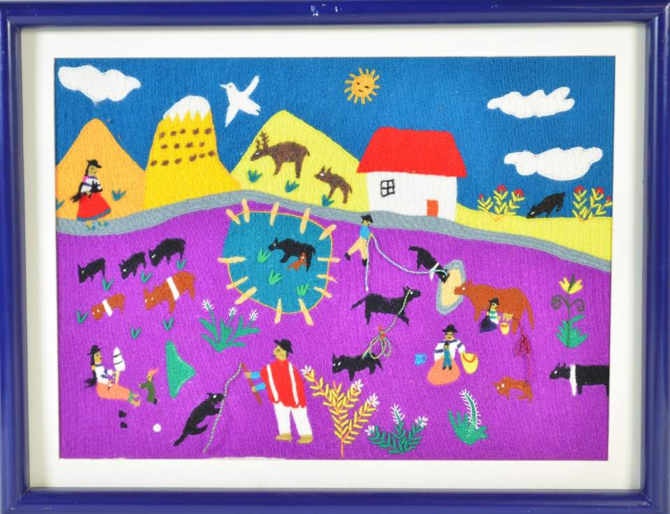 Stickbild "Paisaje pastoril"