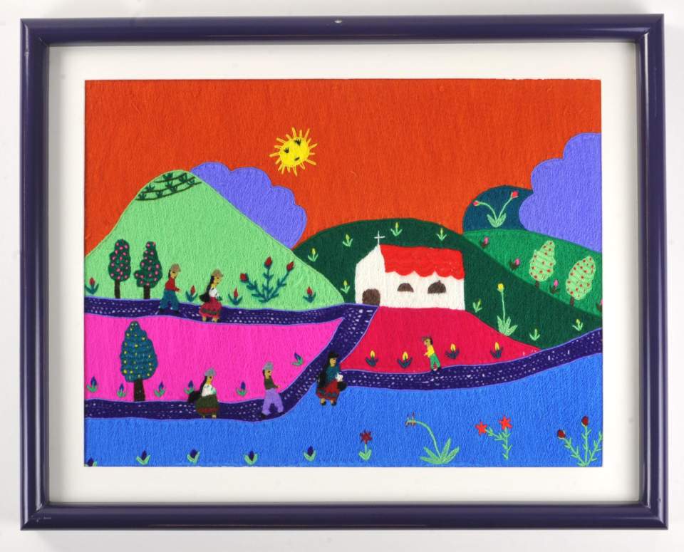 Stickbild "A la misa dominical"