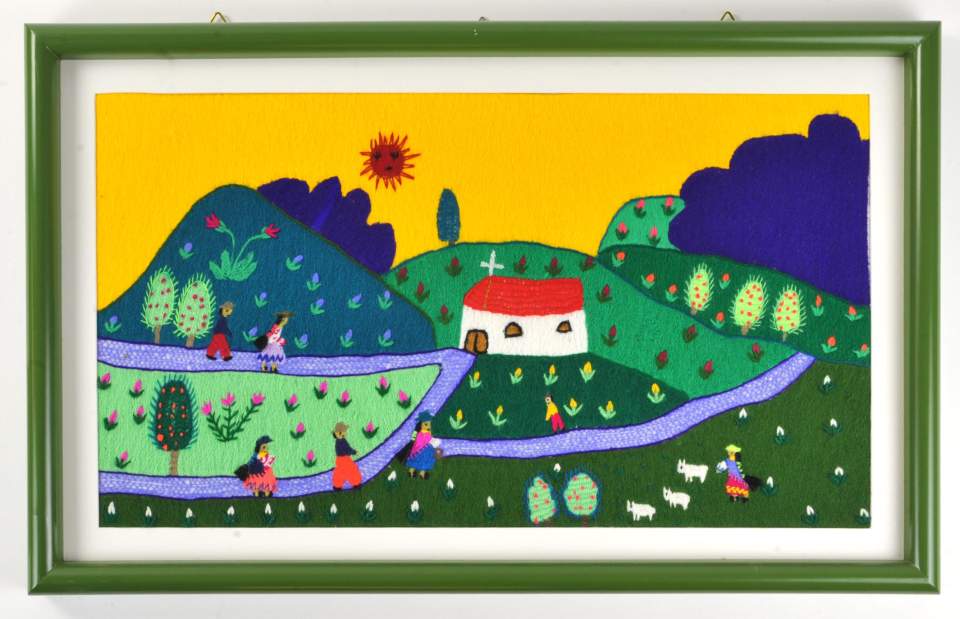 Stickbild "A la misa dominical"