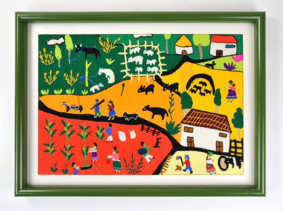 Stickbild "El maizal"