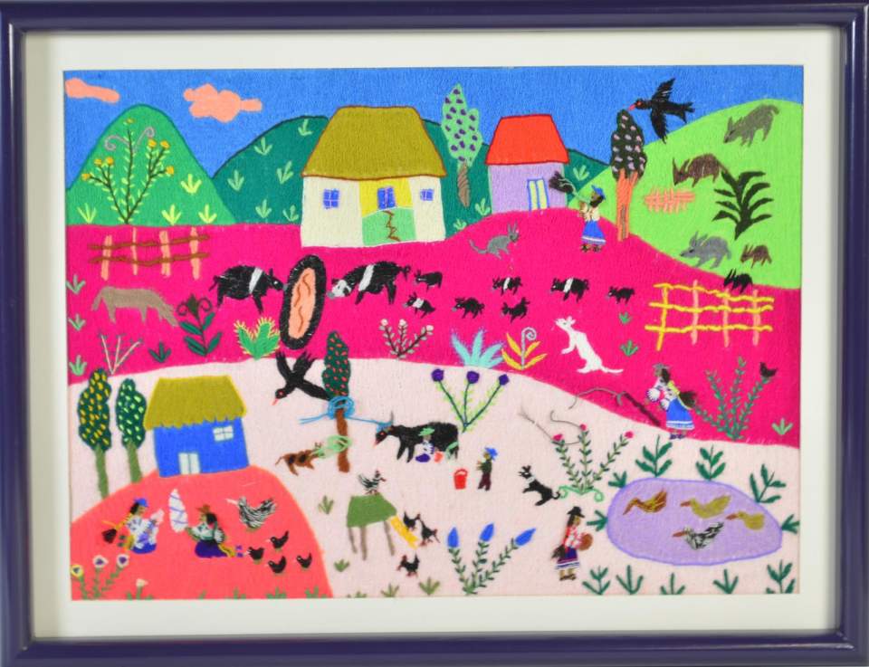 Stickbild "El patio de mi casa"