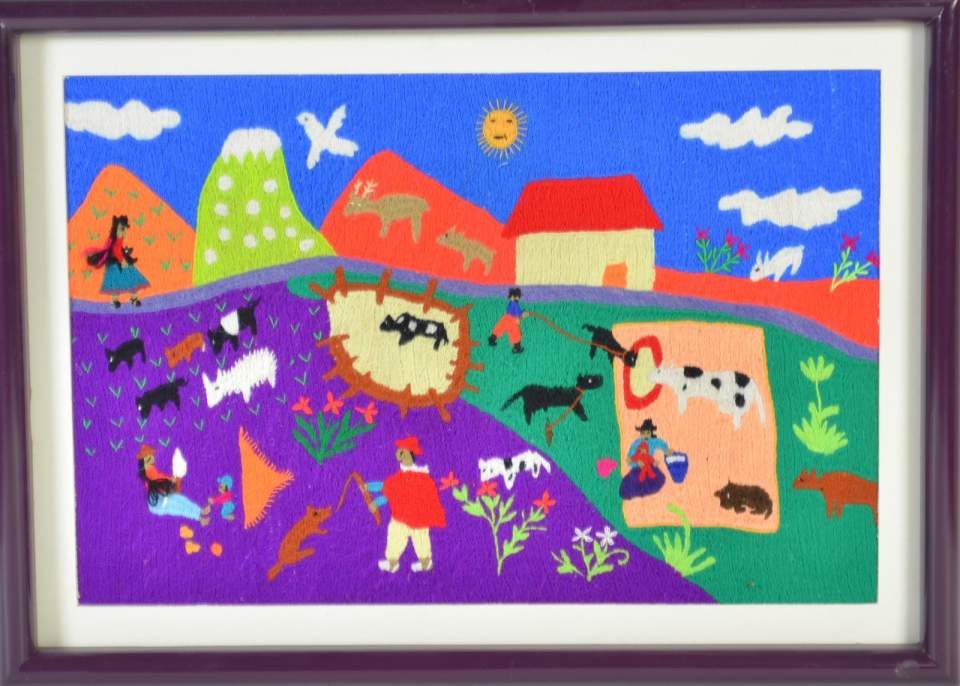 Stickbild "Paisaje pastoril"