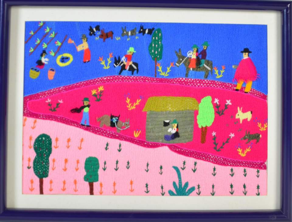 Stickbild "La cosecha de los popos"