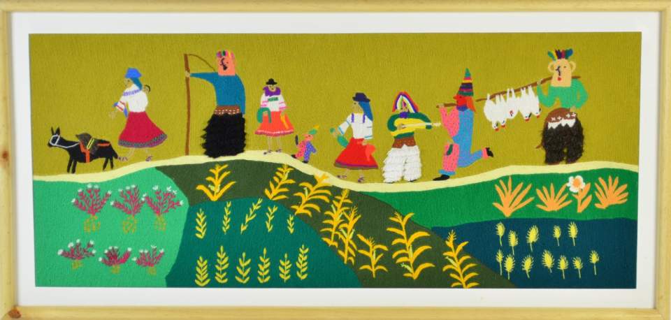 Stickbild "Alegoría de la fiesta de San Juan"