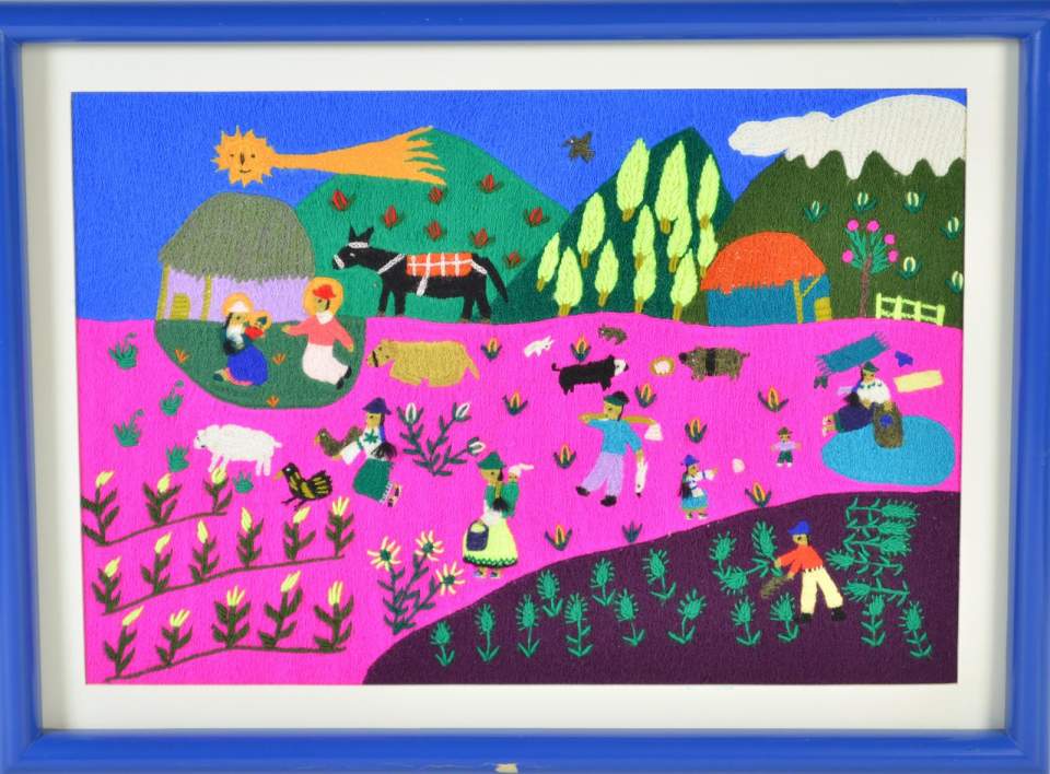 Stickbild "Navidad campesina"