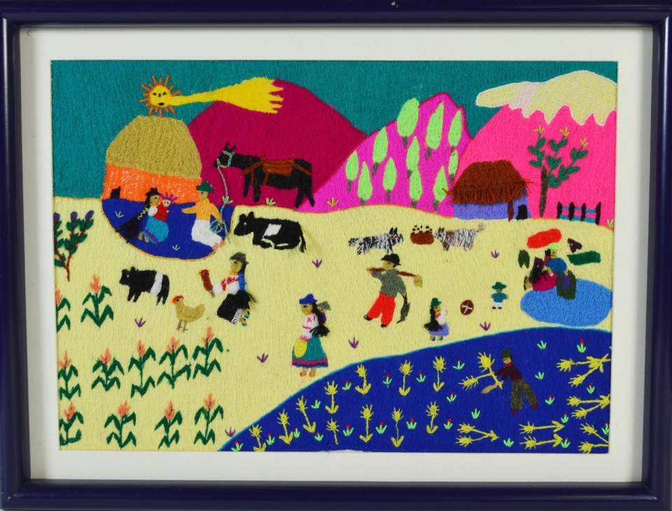 Stickbild "Navidad campesina"