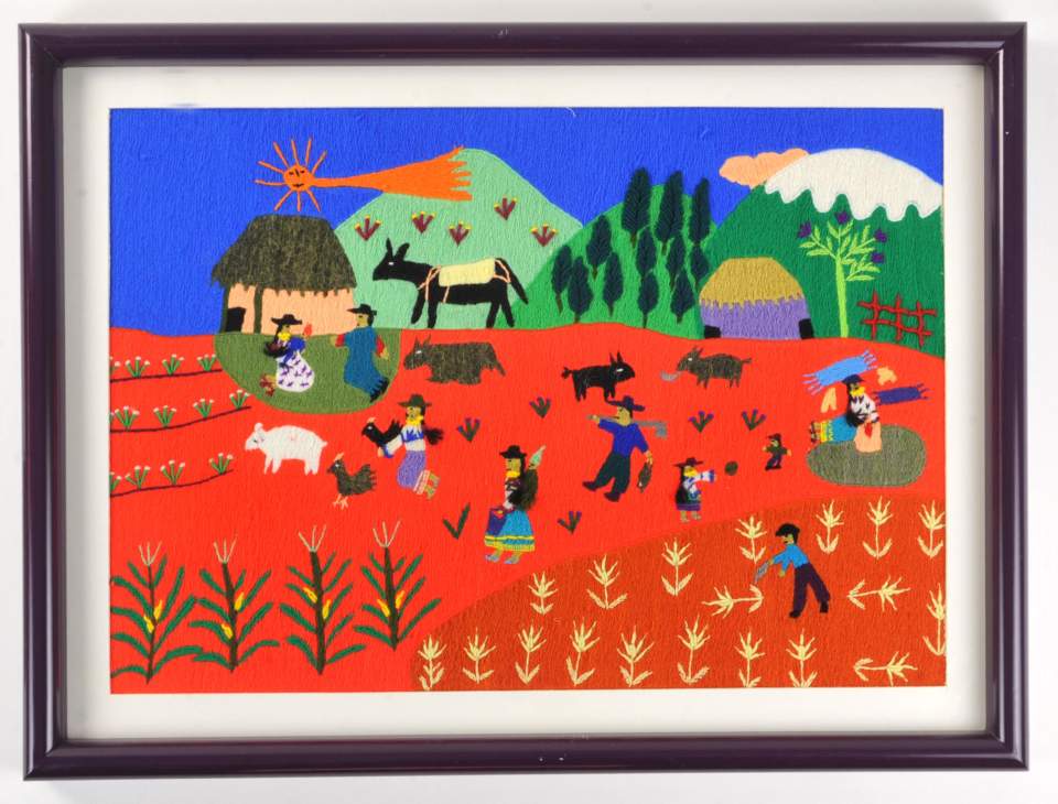 Stickbild "Navidad campesina"