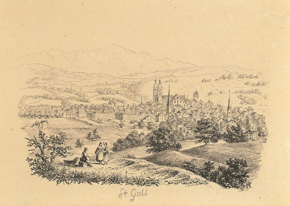 St.Gallen von Norden