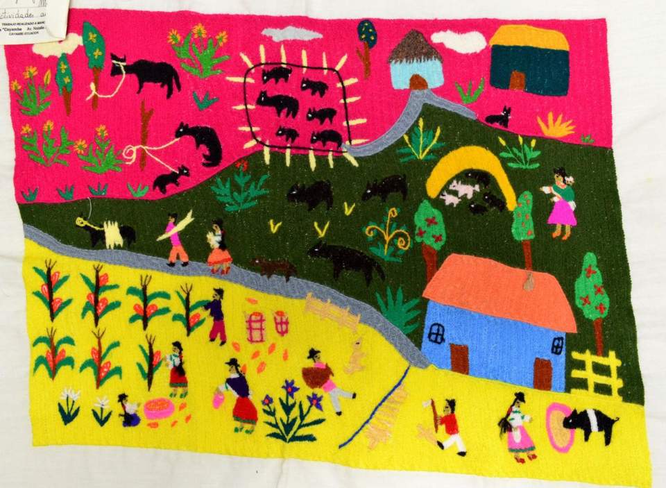 Stickbild "Actividades  arcricolos"