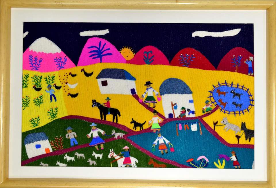 Stickbild "vide en la comunidad"