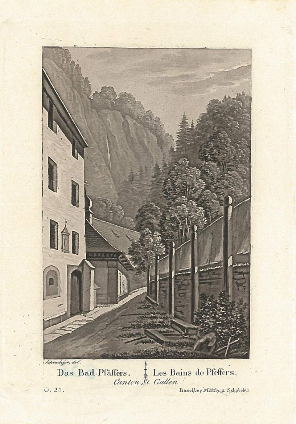 Ansicht, Bad Pfäfers