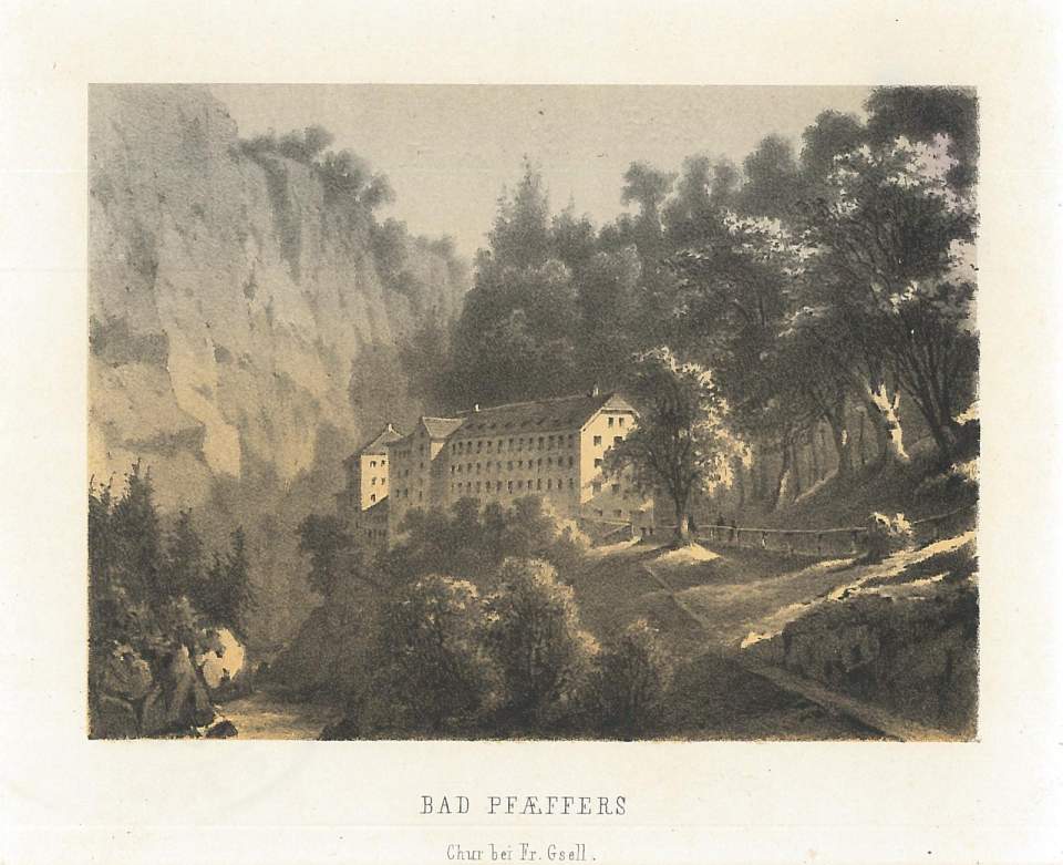 Ansicht, Bad Pfäfers