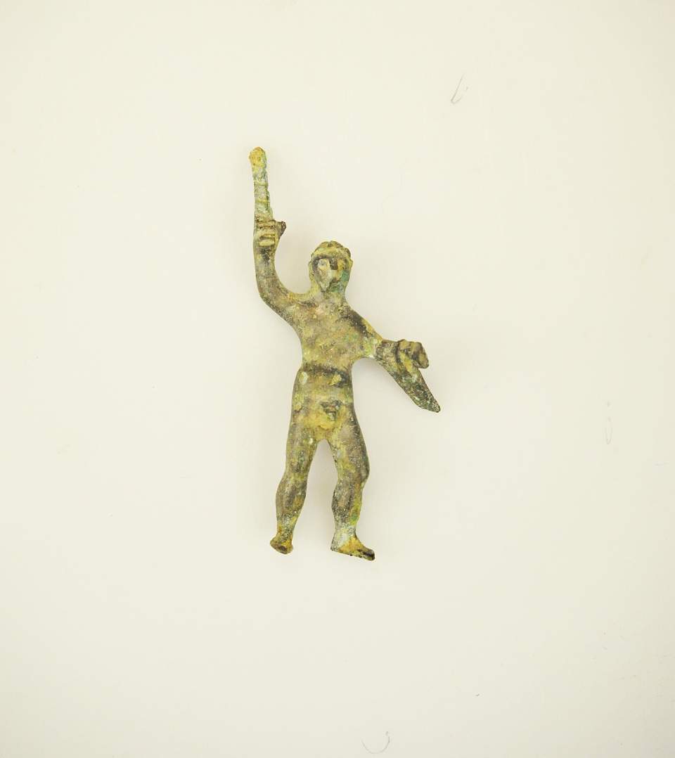 Bronzefigur, männlich