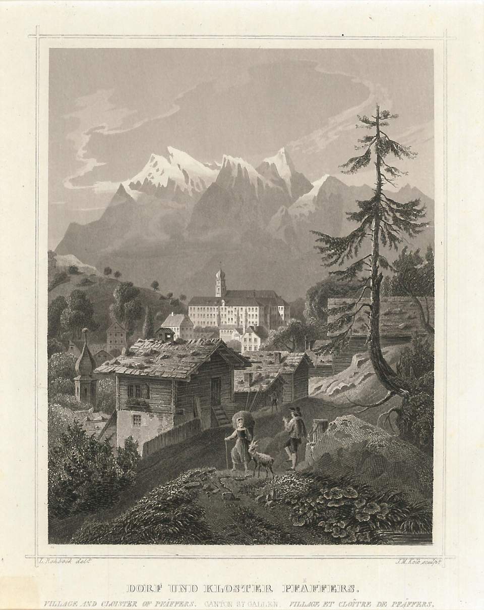 Dorf und Kloster Pfäfers