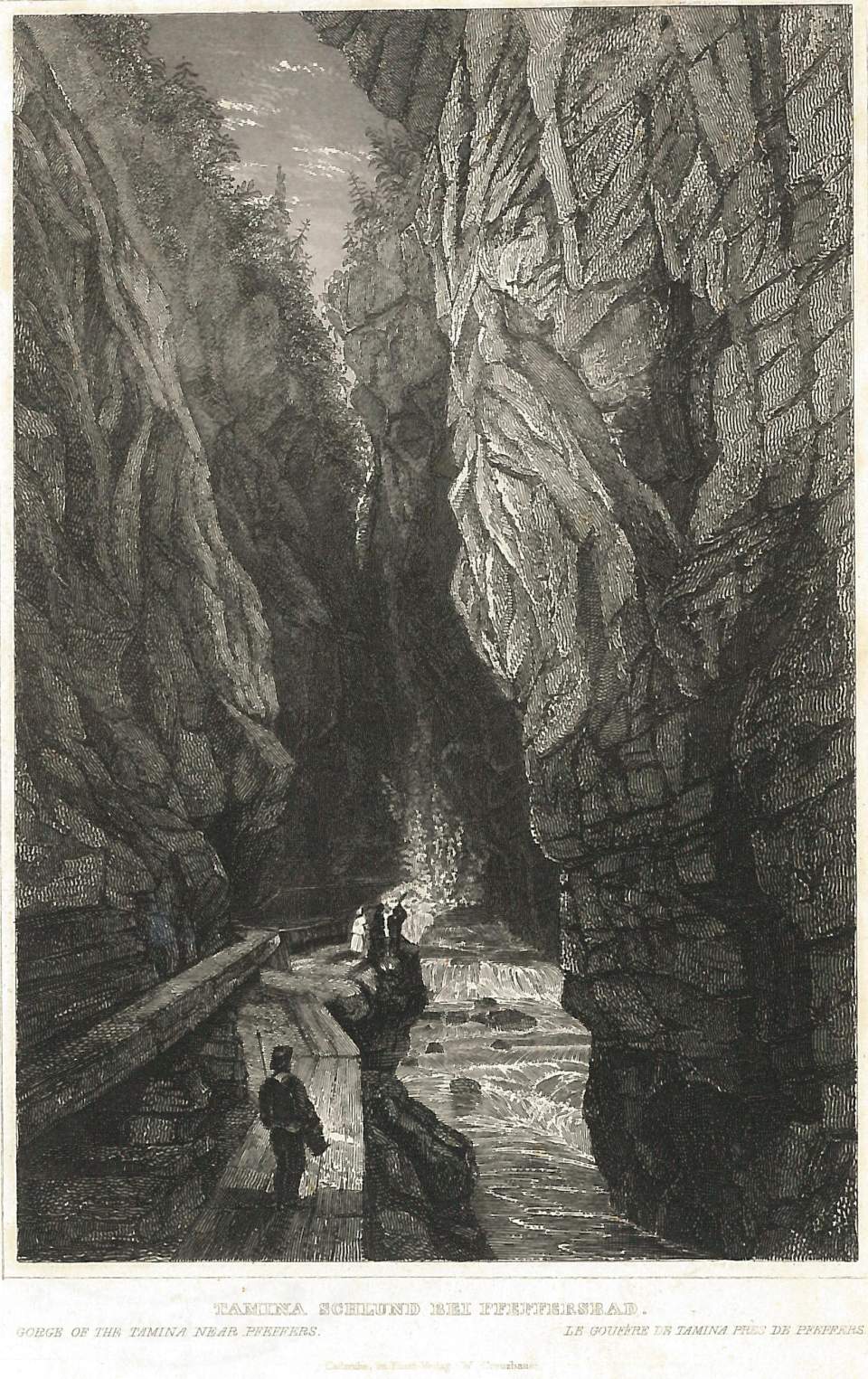 Taminaschlucht bei Bad Pfäfers