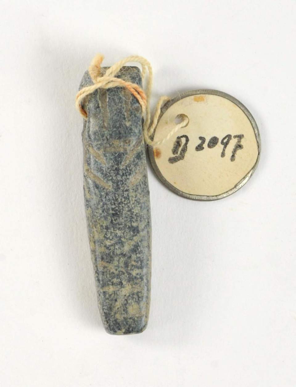 Amulett-kleine stabförmige Figur