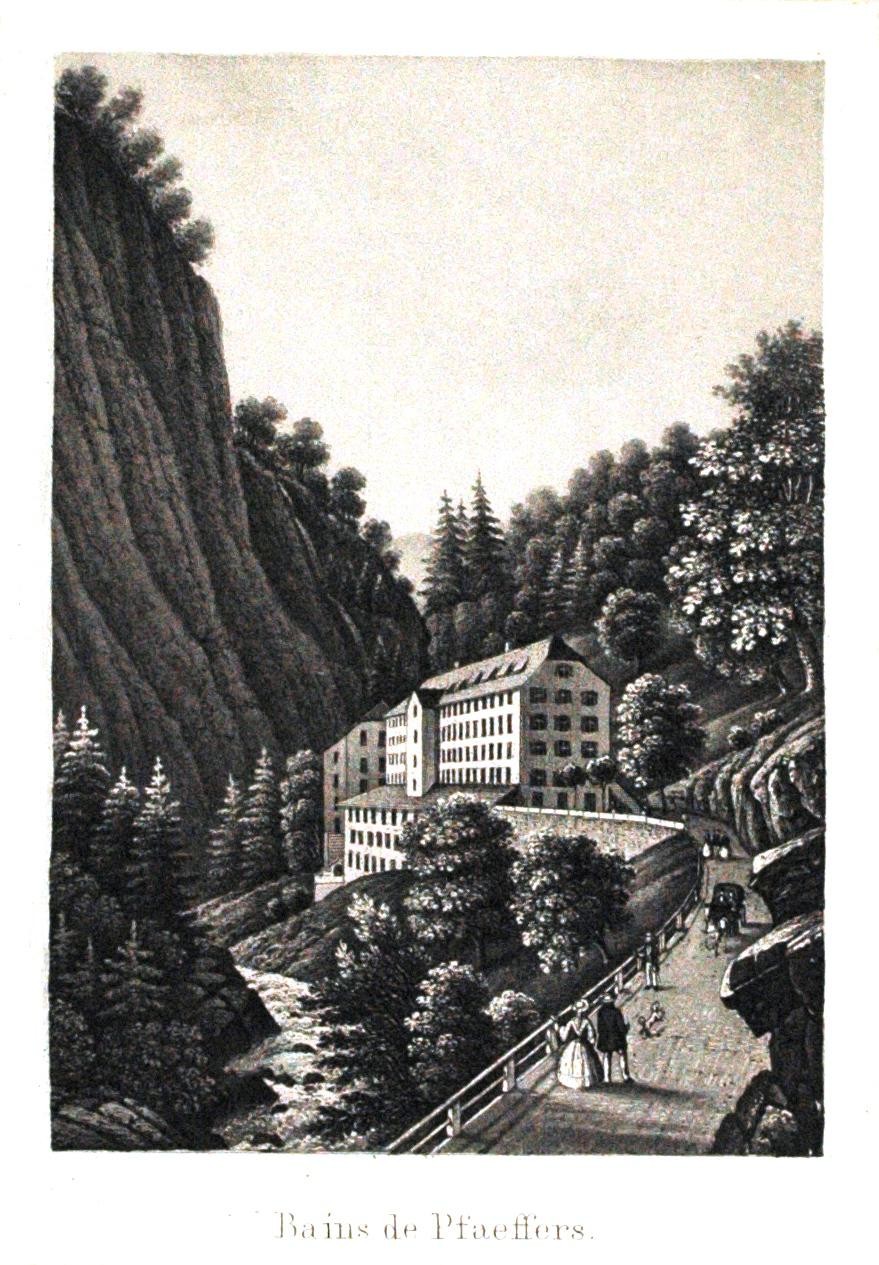 Ansicht, Bäder von Pfäfers
