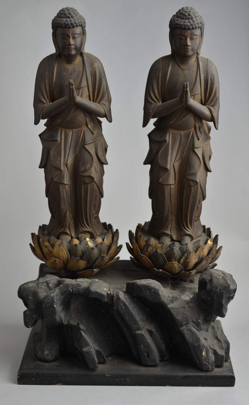2 Buddha-Figuren