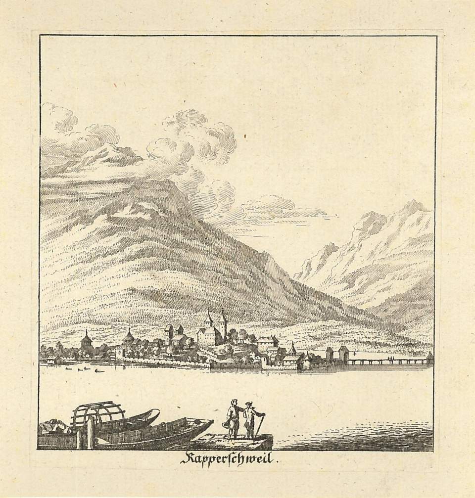 Radierung, Rapperswil