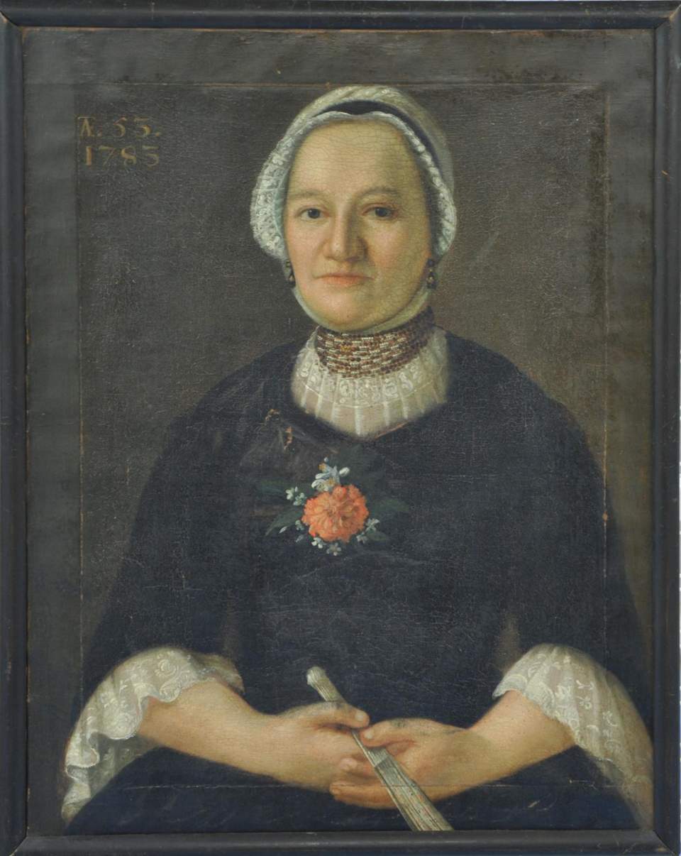 Bildnis der Ehefrau David Allgöwer - Stauder 