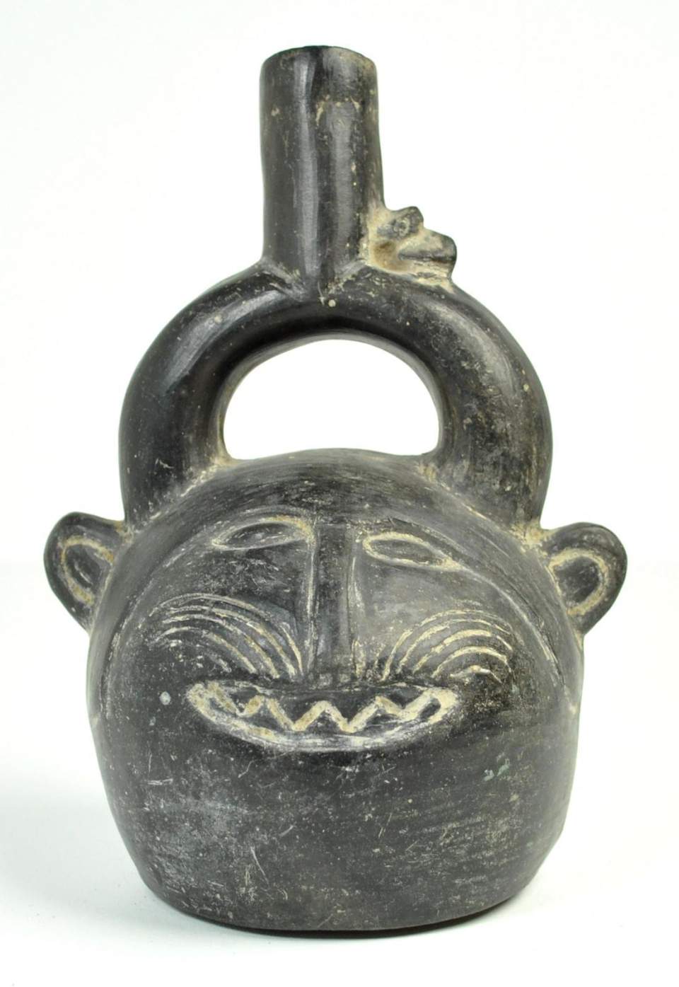 Tongefäss Katzenkopf