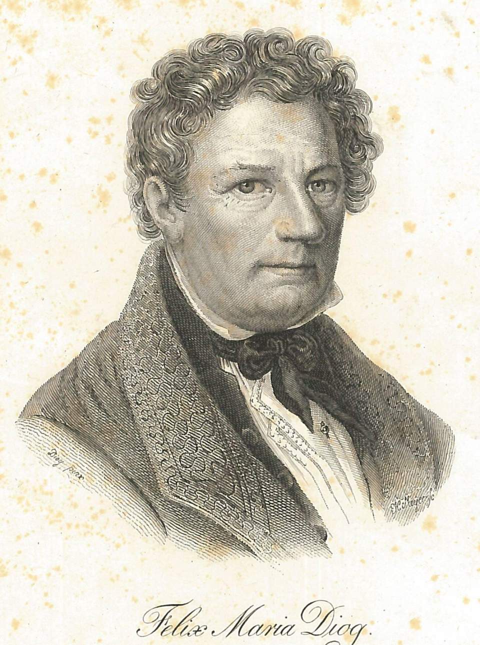 Radierung, Felix Maria Diog
