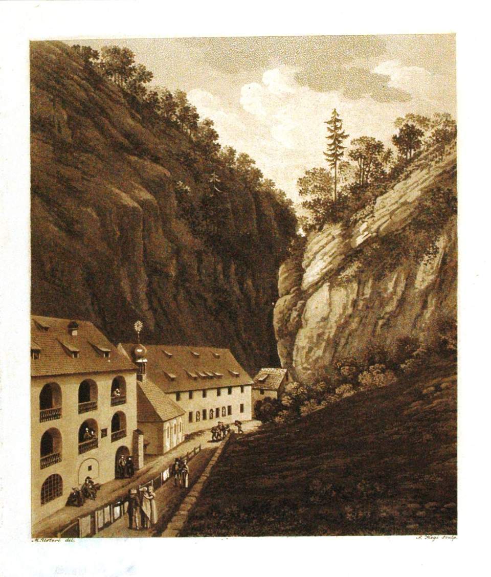 Ansicht Bad Pfäfers