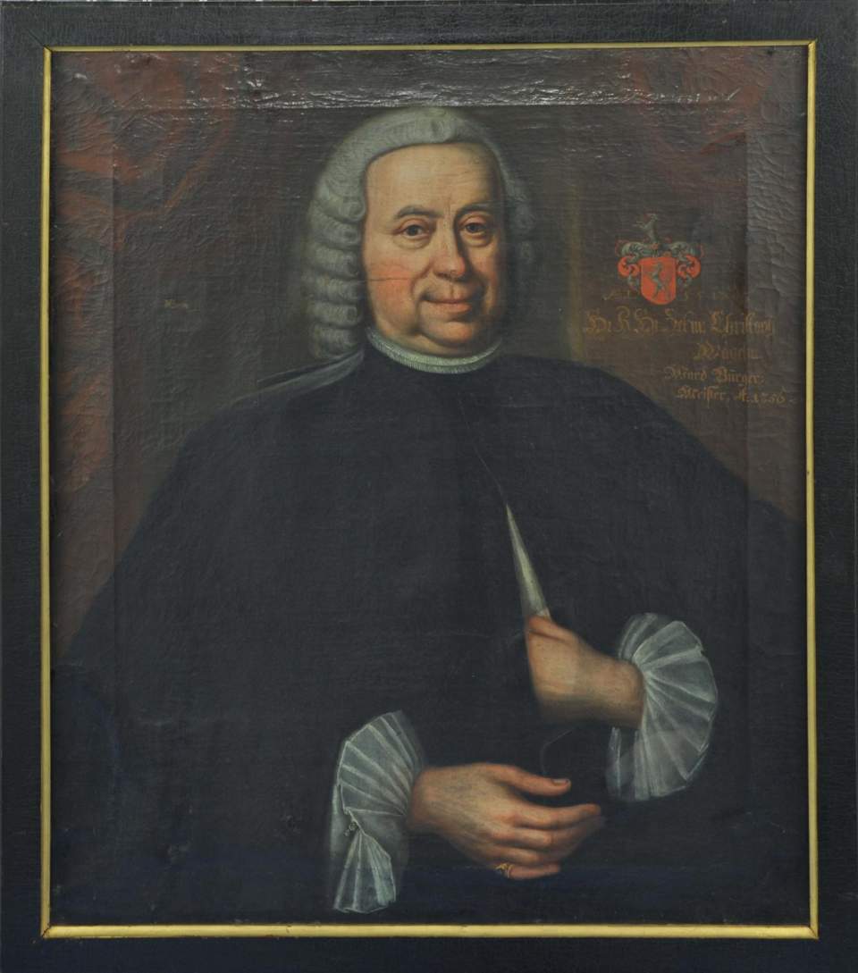 Porträt Christoph Wegelin, Bürgermeister, Bildnis