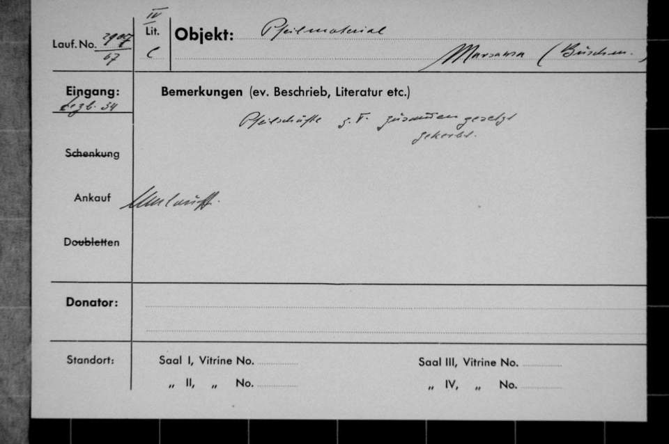 Material zum Pfeilbau