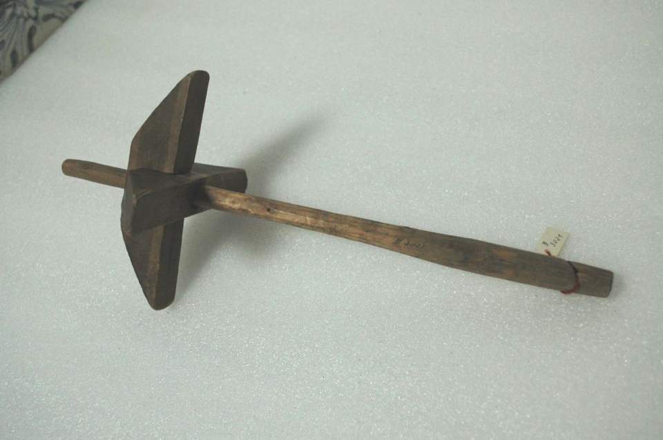 Spindel für Wolle