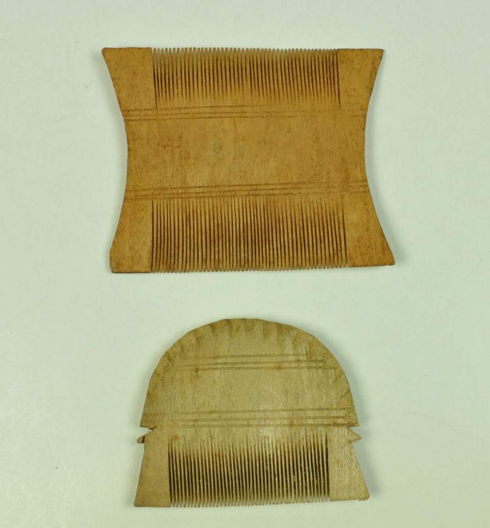 3 Holzkämme