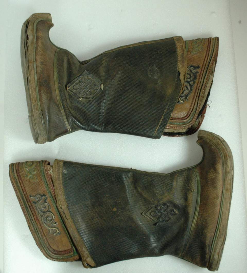 1 Paar Mongolenstiefel