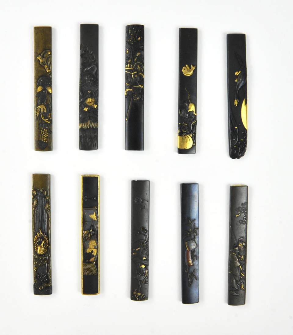 10 Handgriffe von Beimessern: kozuka
