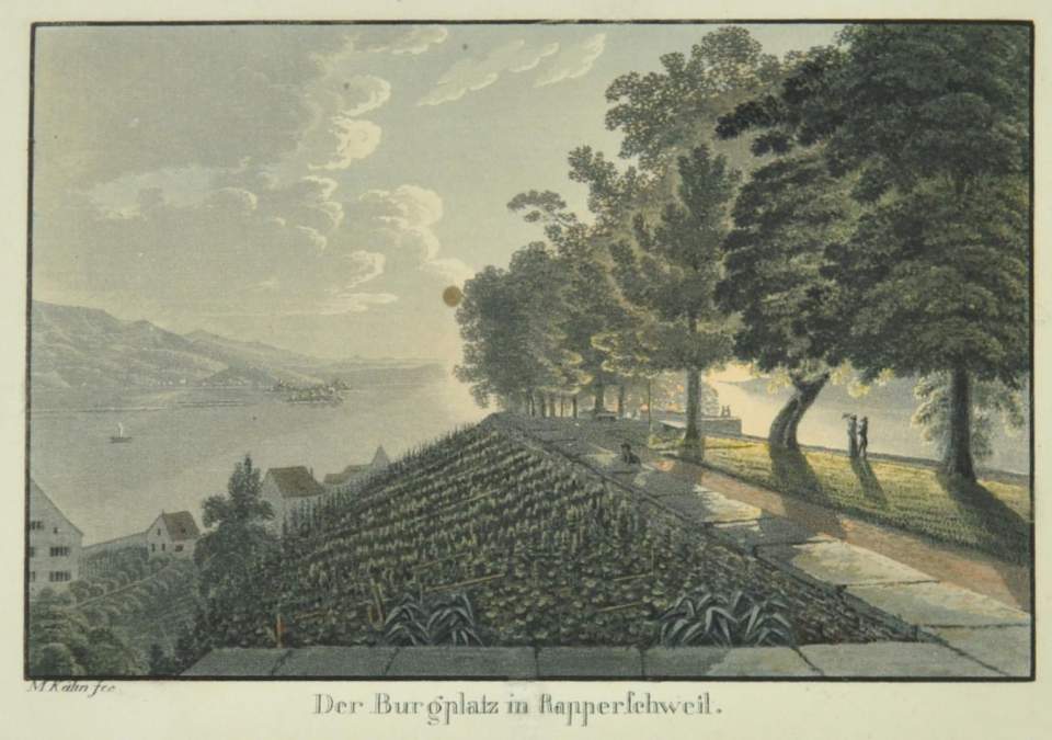 Burgplatz in Rapperswil