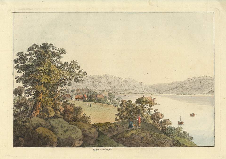Rapperswil von Kempraten aus
