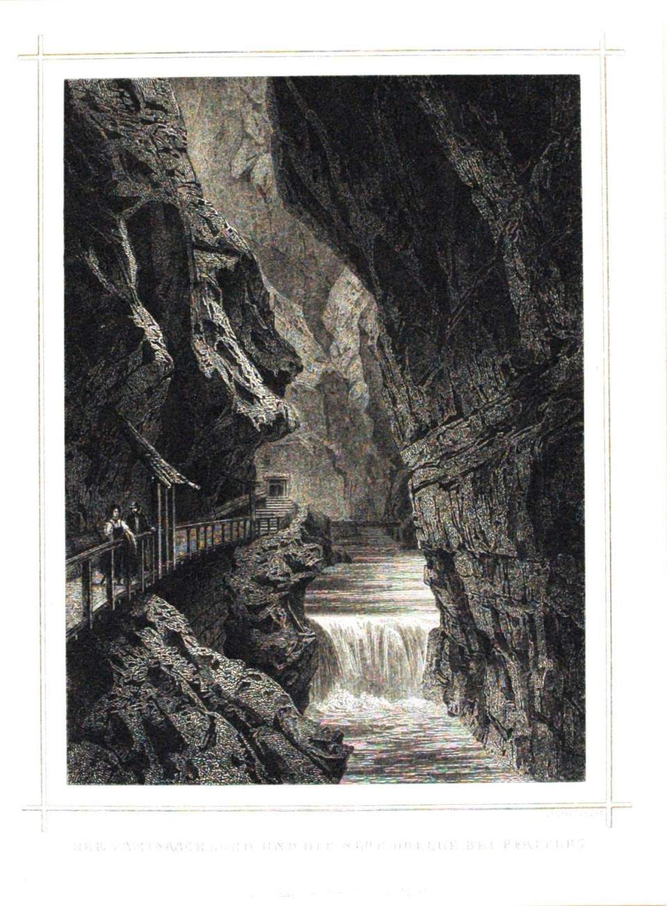 Ansicht, Taminaschlucht