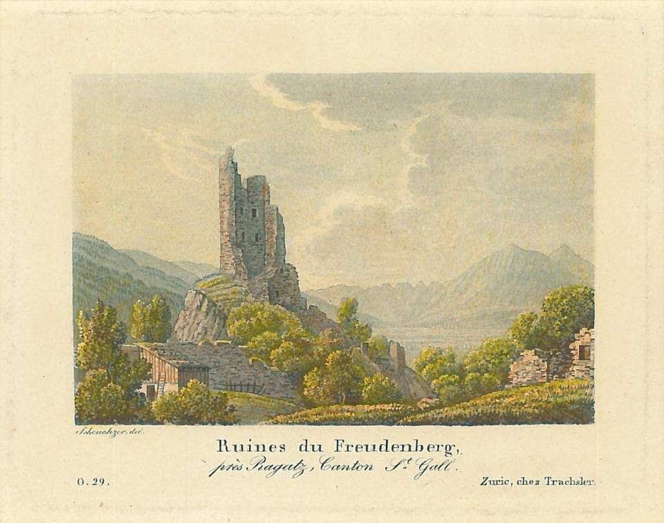 Ruine Freudenberg, Ragaz