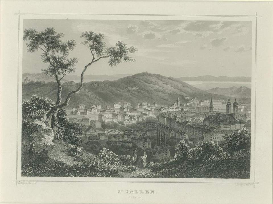 St.Gallen von Süden