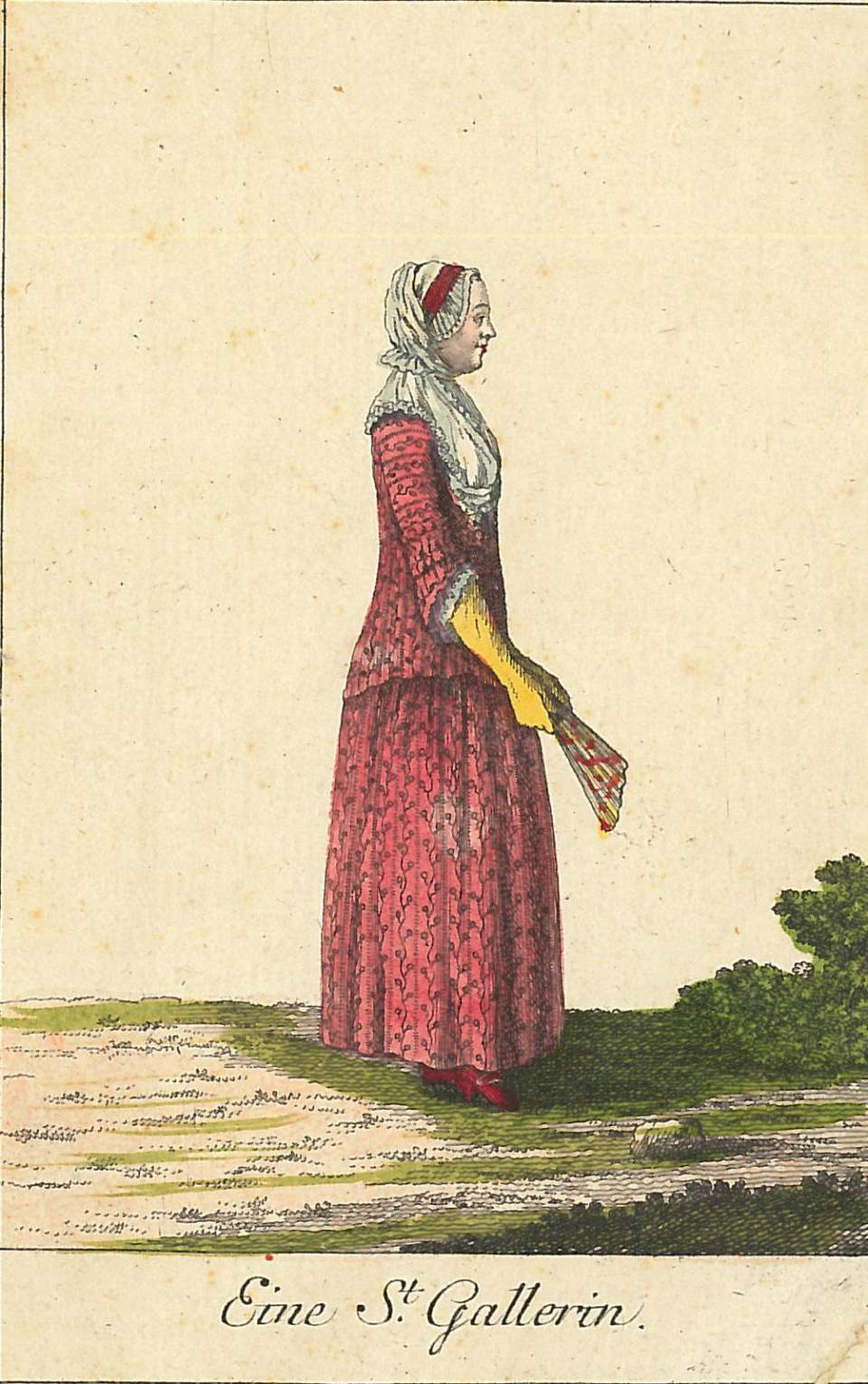 St. Galler Tracht, Stadt