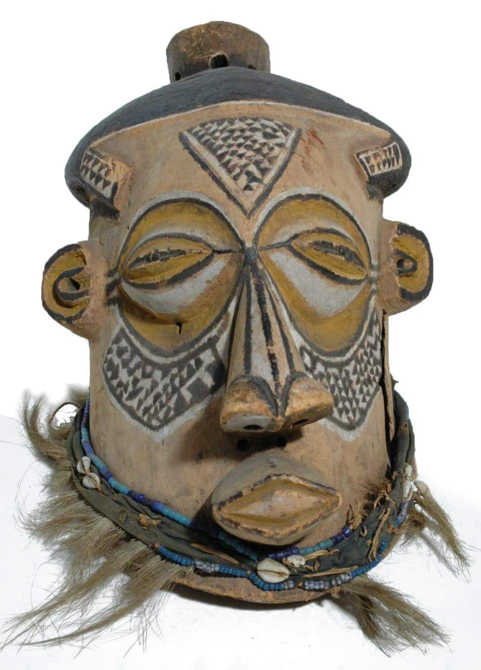 Maske-Hauben-Maske der Kuba
