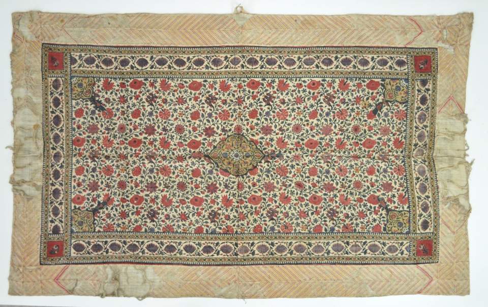 bedruckter Teppich